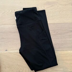 Vuori Jet Black Performance Leggings